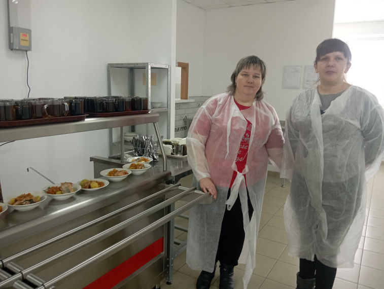 Проверка школьной столовой.